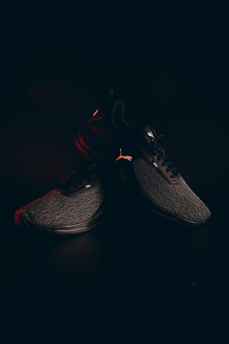 still life foto scarpe sportive